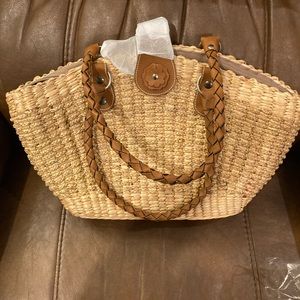 SEA&GRASS TAN TOTE